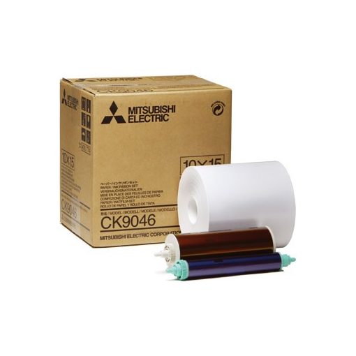 Mitsubishi CK 9046 10 x 15cm / 600 prints Media Set