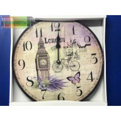 Falióra elemes "London" 32cm