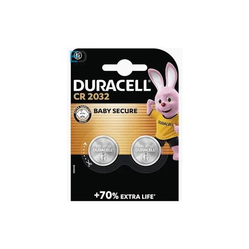 Duracell Lithium CR2032 3V B2 +70% Extra Life NEW ( 1db elem )