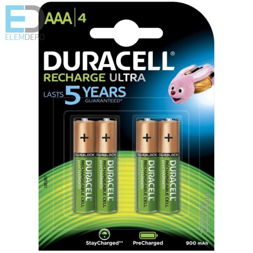 Duracell Rechargeable Ultra AAA akku 900 mAh  Ready to use Precharged NEW