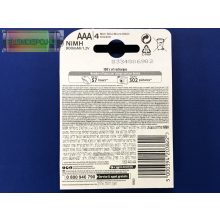 Duracell Rechargeable Ultra AAA akku 900 mAh  Ready to use Precharged NEW