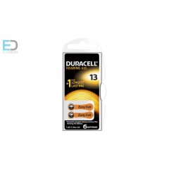   Duracell DA 13 Easy Tab hallókészülék elem B6 ( 1 db elem )