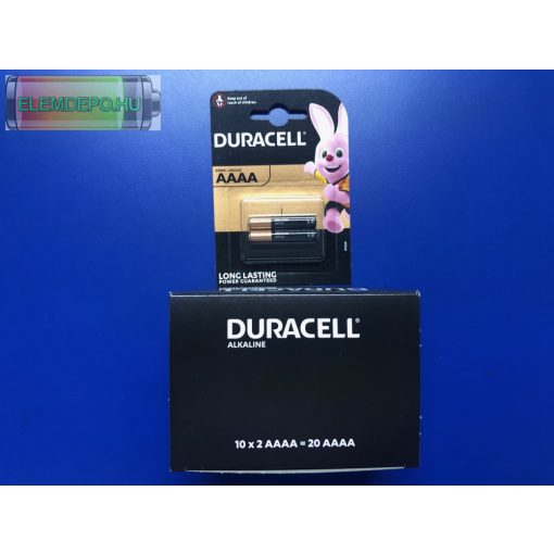 Duracell AAAA MX2500/E96 LR8 D425 NEW BL2  1 db elem 