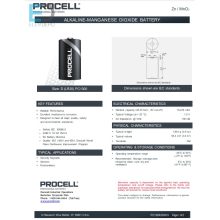 Duracell Procell Constant Power D MN1300  Box10/50