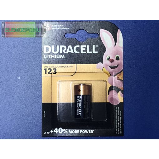 Duracell DL-CR 123A CR123 Lithium Ultra DL 123 CR17345  3V BL1 NEW