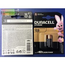 Duracell DL-CR 123A CR123 Lithium Ultra DL 123 CR17345  3V BL1 NEW