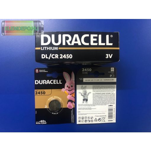 Duracell CR DL 2450  3V BL1 ( CR2450 )