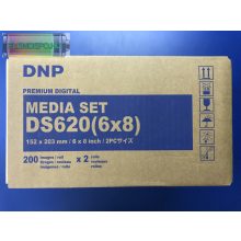 DNP DS620 15 x 20cm (6" x 8" ) 2 x 200 Media set ( 10 x 15cm ( 2 x 400 4"x6"))