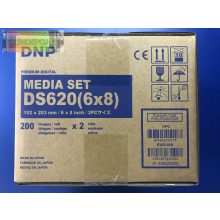 DNP DS620 15 x 20cm (6" x 8" ) 2 x 200 Media set ( 10 x 15cm ( 2 x 400 4"x6"))