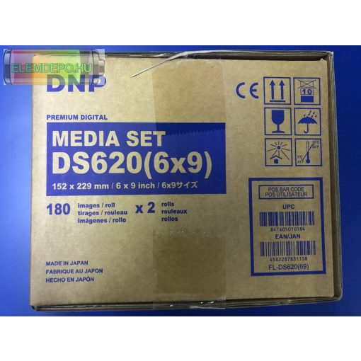 DNP DS620 15 x 23cm ( 6" x 9" ) ( 2 x 180 / 6 x 9 )
