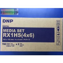 DNP RX1 HS 10 x 15cm  ( 4" x 6" ) 1400 prints Media Set