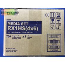 DNP RX1 HS 10 x 15cm  ( 4" x 6" ) 1400 prints Media Set