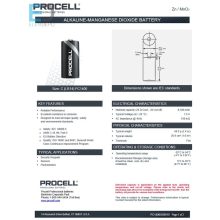 Duracell Procell Constant Power C MN1400  Box10/50