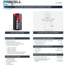 Duracell Procell Intense D LR20