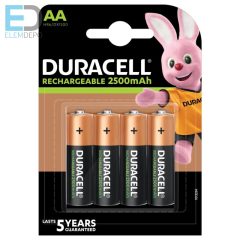   Duracell Stay Charged 2500 mAh AA accu B4 NEW ( ceruza akkumulátor 1 db )