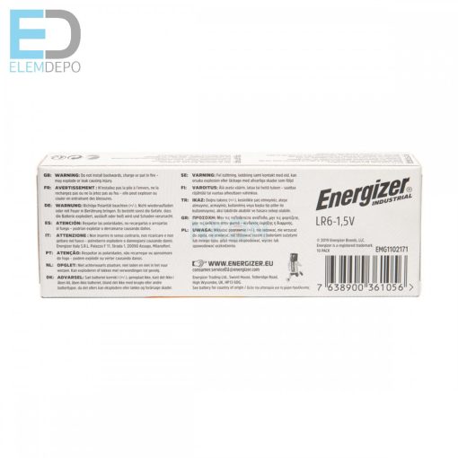 Energizer Industrial AA LR6/ 10 pack 
