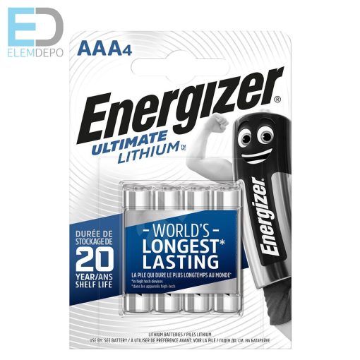 Energizer Ultimate Lithium AAA LR03 B4