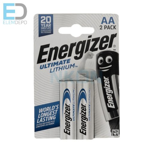 Energizer Ultimate Lithium AA L91 ceruza  B2