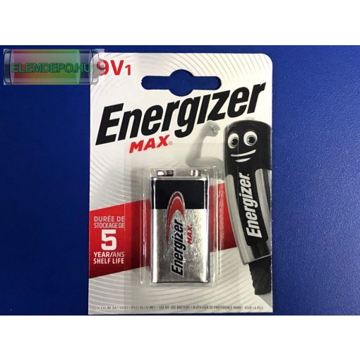 Energizer  Max 9V 6LR61 NEW BL1