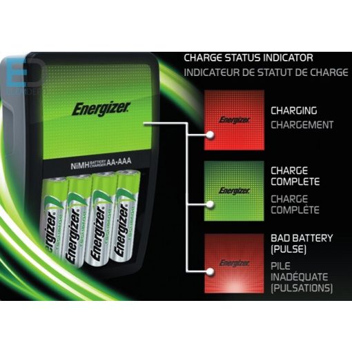 ENERGIZER MAXI akkutöltő ( 4xAA 2.000mAh ) World's No.1
