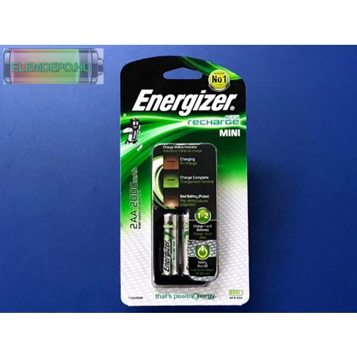ENERGIZER MINI akkutöltő  + 2 AA 2.000mAh   World's No.1