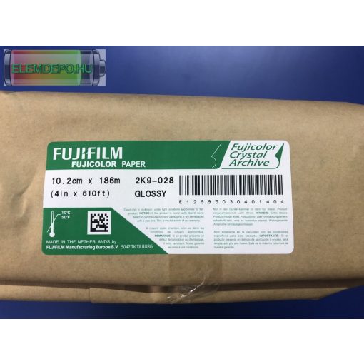 Fuji CA Crystal Archive Glossy ( Fényes ) 10,2 cm x 186 m fotópapír ( 18,972m2 )
