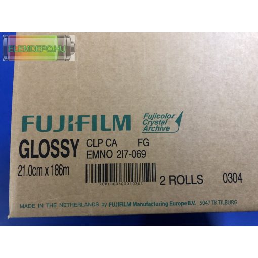 Fuji Crystal Archive 21 x 186m Glossy (fényes) New Long