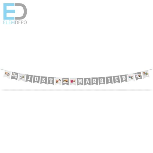 Fuji Instax Girlande / Festoon " Just Married "