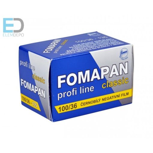 Fomapan 100 135-36 black and white fekete-fehér negatív film