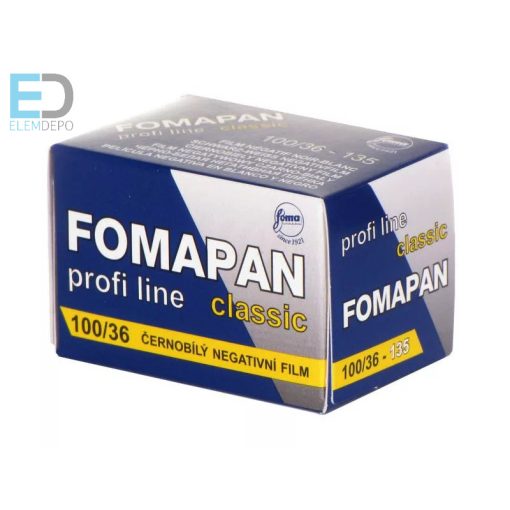 Fomapan 100 135-36 black and white fekete-fehér negatív film