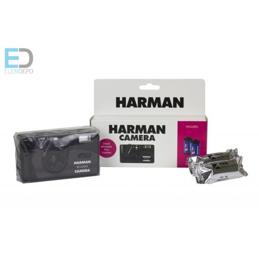 Harman 35mm analóg ( filmes ) fényképezőgép + 2 Kentmere Pan 36-400-135 film