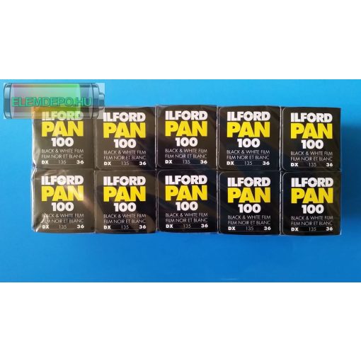 Ilford Pan 100-135-36 Black & White Fekete-fehér negatív