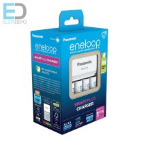 Panasonic Eneloop SmartPlus Charger K-KJ55MCD40E  gyorstöltő 4 db AA 2000mAh akkumulátorral