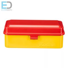  Kodak filmtartó doboz 135-120 filmek tárolására( sárga-piros)