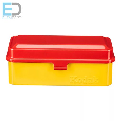 Kodak filmtartó doboz 135-120 filmek tárolására( sárga-piros)