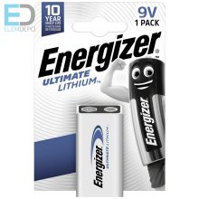 Energizer Ultimate Lithium 9V elem L522