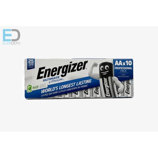 Energizer L91 Ultimate Lithium R6 AA fotó lítium elem B10 ( 1 db elem ára)