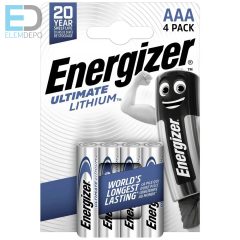 Energizer Ultimate Lithium  L92 AAA LR03 B4 ( 1 db ár )