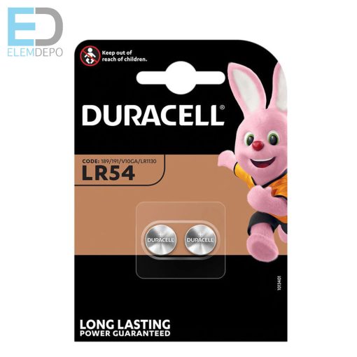 Duracell LR54 1,5V ( 189, 191, V10GA, LR1130 ) B2 