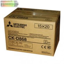 Mitsubishi CK-D868 Media Set 15 x 20cm ( 6" x 8" ) ( 2 x 430 10 x 15cm prints or 2 x 215 15 x 20cm prints ) )