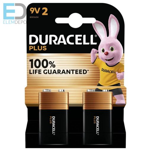Duracell Plus MN1604 9V B2
