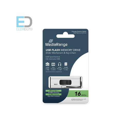MediaRange USB 3.2 16GB MR915 pendrive-flashdrive