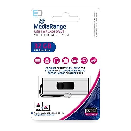 MediaRange USB 3.0 32GB MR916 Flash Drive pendrive
