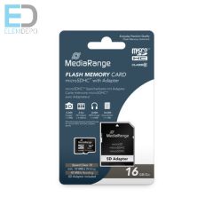 MediaRange Micro SD 16 GB SDHC Class10 MR958