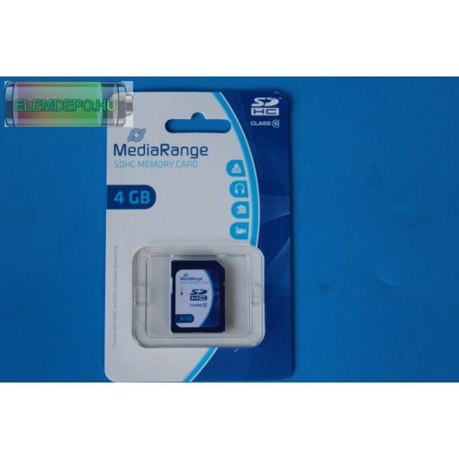 MediaRange SD 4 GB SDHC Class10 MR961
