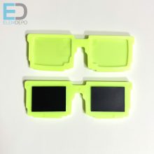 Emlékszemüveg hűtőmágnes, különböző színekben (10db / csomag)