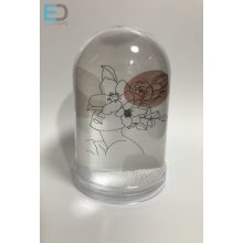 Hógömb " Óriás "-kupolás 2 képpel  (havazik)