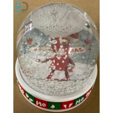 Karácsonyi hógömb  2 db cserélhető képpel