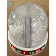 Karácsonyi hógömb  2 db cserélhető képpel