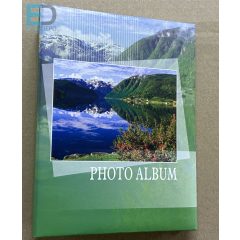   Fotóalbum 10 x 15cm / 100 kép  ( tó ) könyv formátum, bedugdosós, nem kell ragasztani